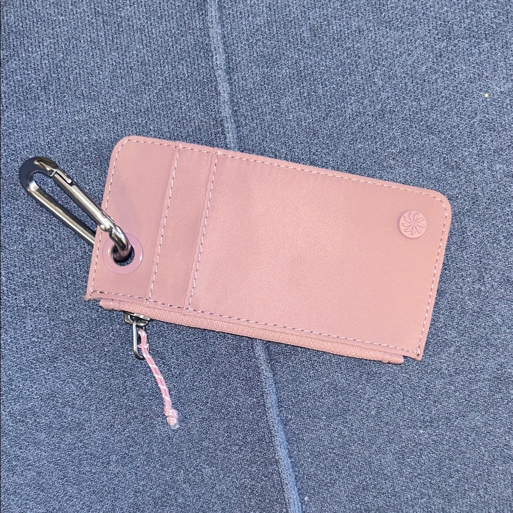Athleta Pink Card Holder Wallet